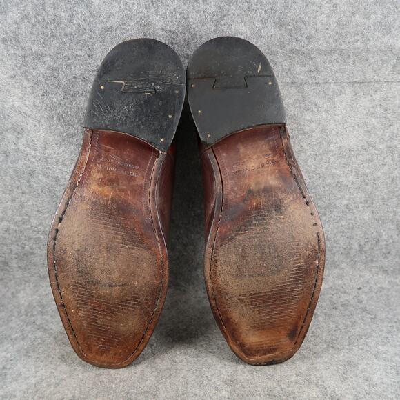 Bostonian Dress Shoes Mens 12 Derby Oxford Leather Cap Toe Brown Classic Formal main image 13